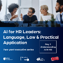 AI for HR Leaders: Language, Law and Practical Application - Rochestown Park Hotel