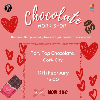 International Students Society - Chocolate Making Course - Tory Top Chocolate Cafe