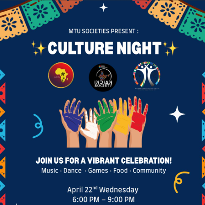 MTU Societies International Culture Night - Nexus Hall - MTU Bishopstown Campus