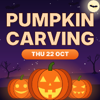 MTU Minecrafters Society & MTU Cybersecurity Society - Pumpkin Carving - West Atrium
